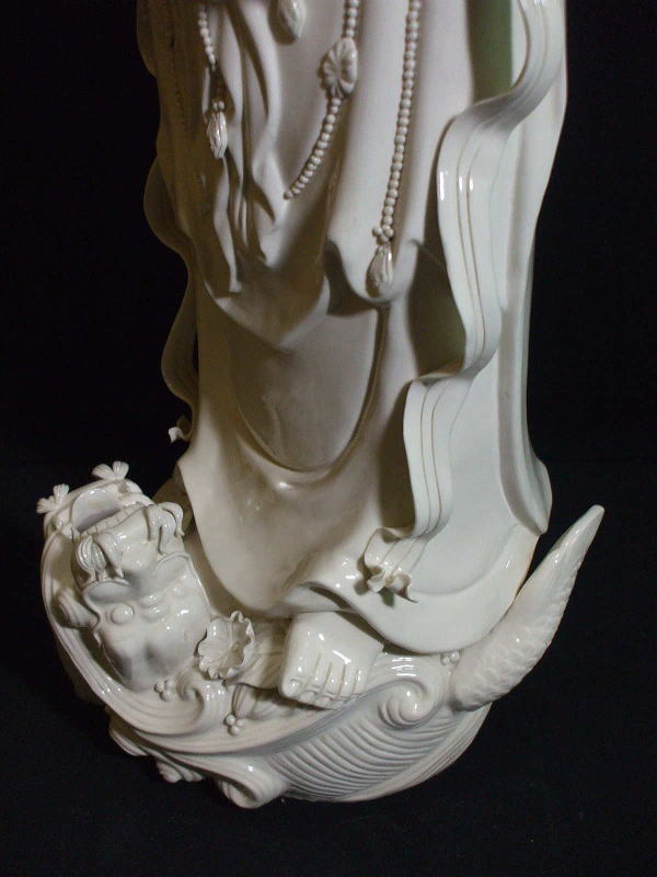 徳化窯：白磁観音像各種