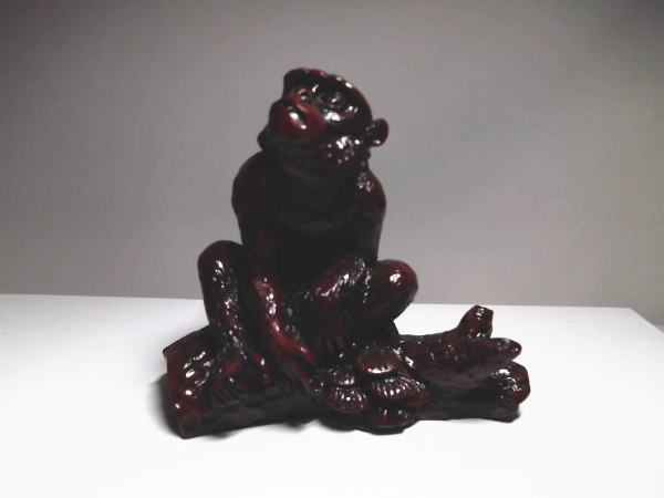 干支　猿の置物　　中国雑貨