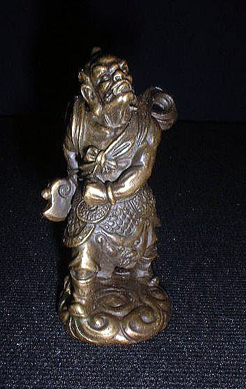 ミニ黄銅器　「韋駄天」